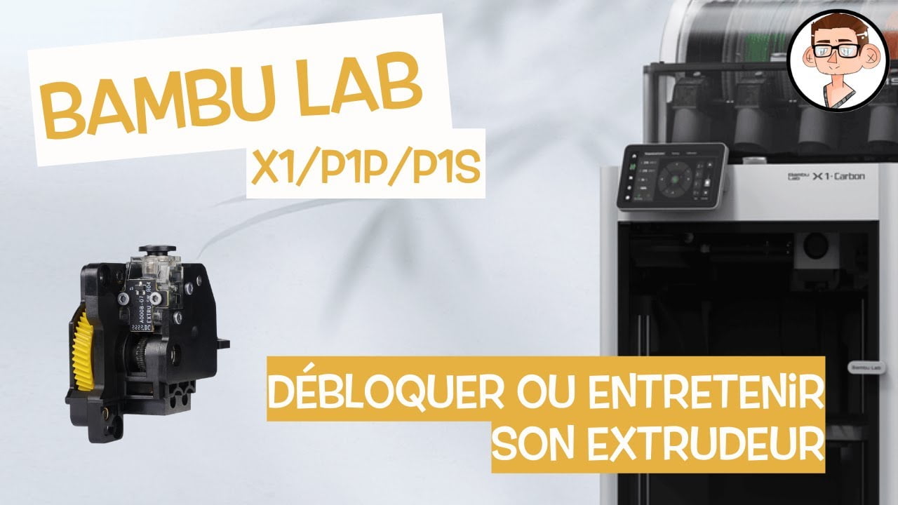 Débloquer, entretenir et remplacer l'extrudeur