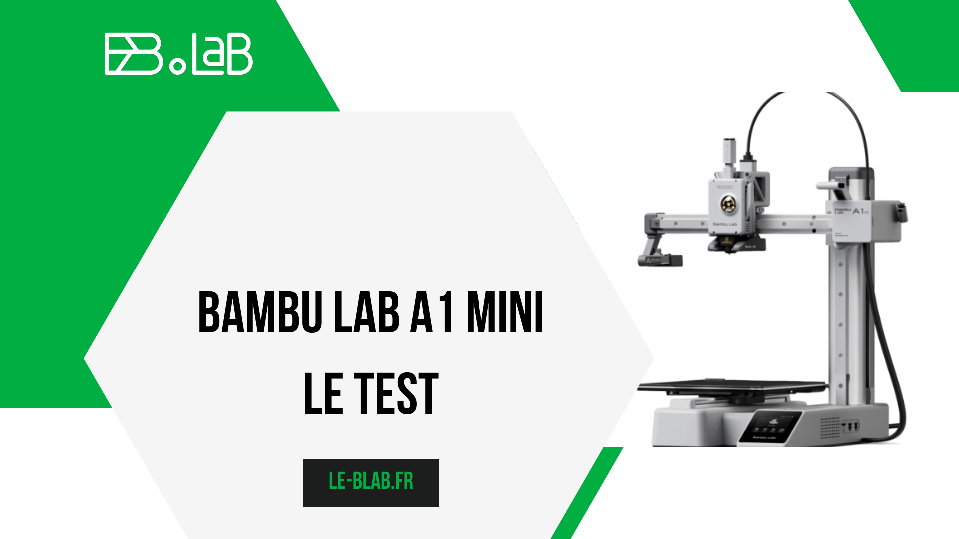 Test de l'imprimante Bambu Lab A1 mini